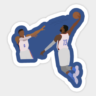 Russell Westbrook to Paul George Sticker